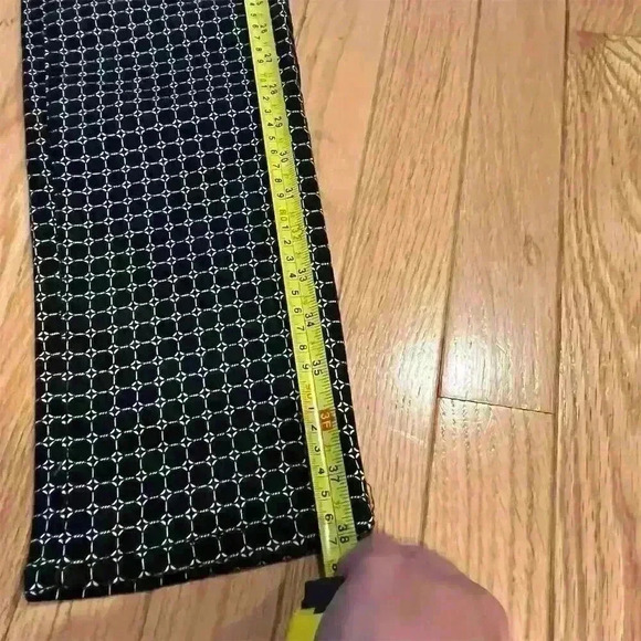 Talbots Women's Size 2 Blue Geometric Slim Ankle Pants Casual Denim - Picture 4 of 12